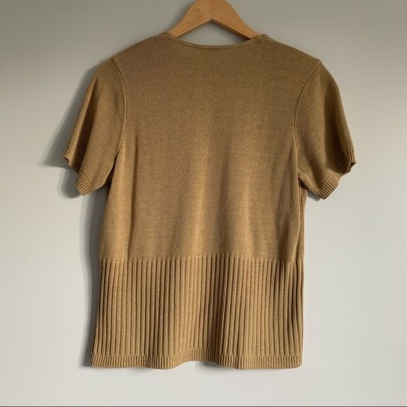 Vintage 100% acrylic neutral minimalist sweater M - Picture 9 of 9
